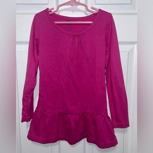 Girls French Toast Long Sleeve Tunic Tee